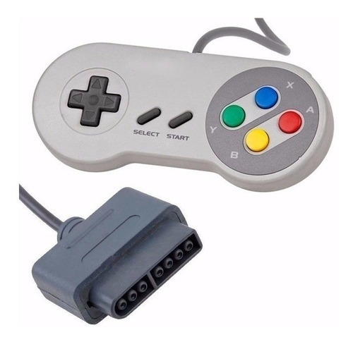 Controle Super Nintendo Snes Famicom Novo Pronta Entrega