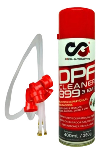 Limpa Filtro Partículas Diesel Flex Excel Dpf Cleaner 899 