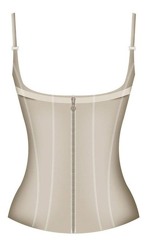 Faja Salome Chaleco Moldeador Con Tiras Removibles 313 Beige