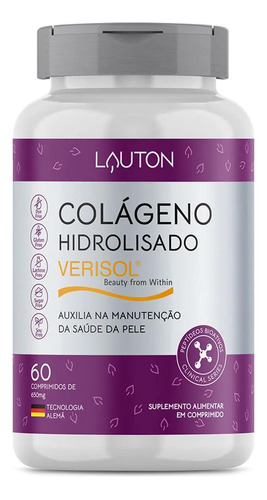 Colágeno Hidrolisado Verisol 60caps - Lauton Nutrition
