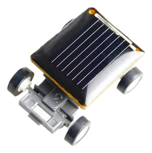 1 Mini Coche De Energía Solar De Plástico Portátil .