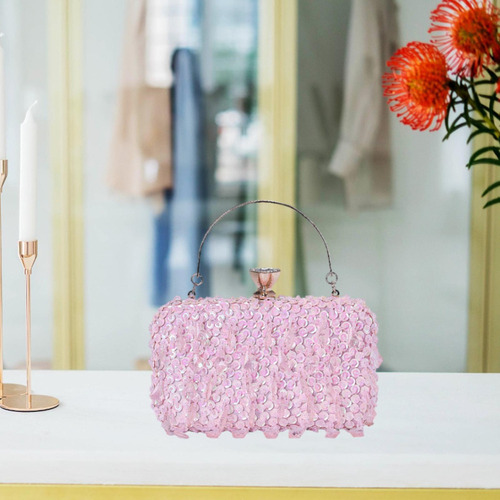Bolso De Mano For Mujer, For , Fiestas, Bodas, Con Cadena