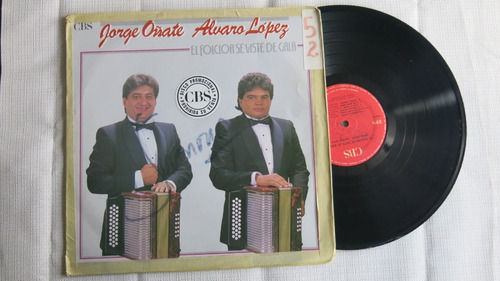 Vinyl Vinilo Lp Acetato Alfredo Jorge Oñate Alvaro Lopez El 