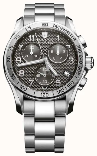 Reloj Victorinox 241405 Chrono Classic Suizo Agente Oficial