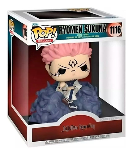 Funko Pop Jujutsu Kaisen Ryomen Sukuna 1116 Deluxe Original