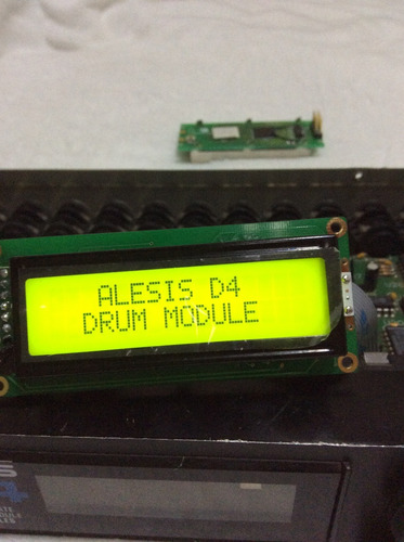 Display Lcd Modulo Alesis D4 Quadraverb Teclado Qs6 Qs7 Qs8