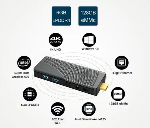 Imagen 4 de 7 de Mini Pc - Convierte Tu Tv En Computador Windows - 6gb De Ram