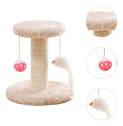 Rascador Para Gatos De Sisal, Estructura De Escalada Para