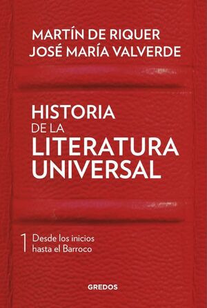 Libro Historia De La Literatura Universal I