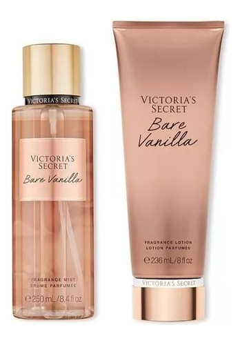 Bare Vanilla Duo Mist & Lotion Victoria's Secret Original 