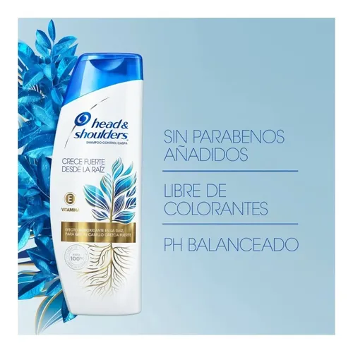 Head & Shoulders Crece Fuerte La Raíz - - mL a $126