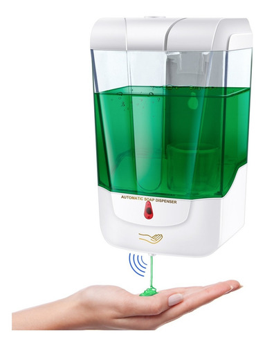 Imagen 1 de 8 de Dispensador Automático De Jabón En Gel De 700 Ml