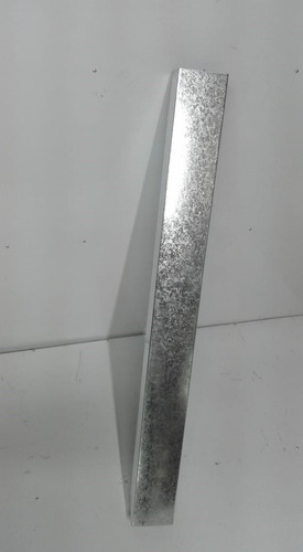 Imagen 2 de 3 de Zingueria Caño 2x4 Galvanizado Chapa Ventilacion Desague
