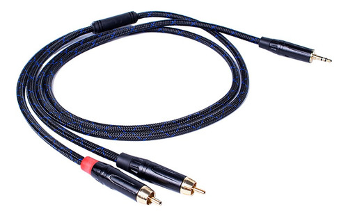 Csa Ac035 1m Plug 3,5 Stereo A Rca Cable Audio 1 Metros