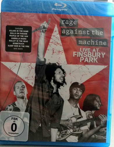 Blu-ray Rage Against The Machine - Live At Finsbury Park