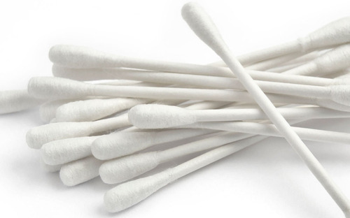 Hisopos Qtips Bastoncillos Oídos Algodón 100 % Cotton Swabs