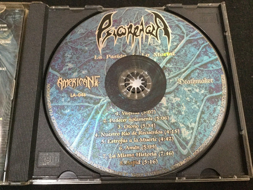 Psicorragia La Pasion De Lo Mortal Cd Cenotaph D24 (Usado)