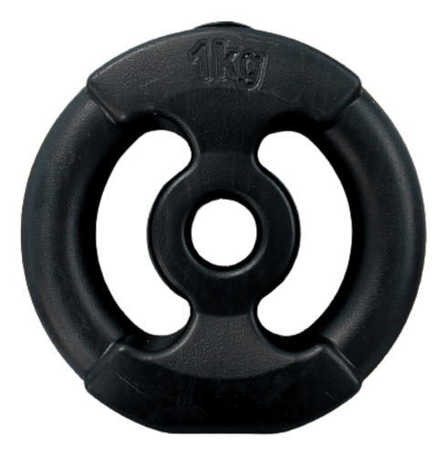 Kit Mancuernas A Rosca + 14 Kg Discos Pesas C/manijas Sonnos Negro