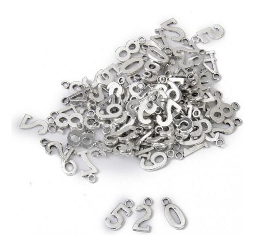 Aplicável A 2x 100 ± Mezcla De Plata Tibetana Árabe Número