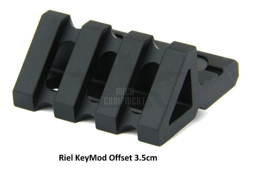Riel Lateral Keymod A Picatinny 3.8cm Offset 45° 