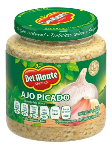 Ajo Picado Del Monte 283 G