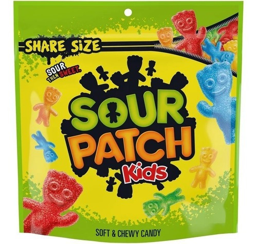 Gomitas Sour Patch Kids Share Size 340g