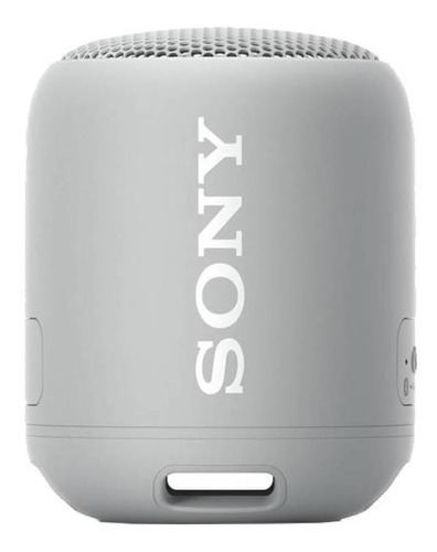 Bocina Sony Extra Bass XB12 SRS-XB12 portátil con bluetooth waterproof gris 