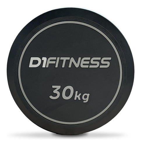 Barra Montada Reta Emborrachada - Elite 30kg Musculação