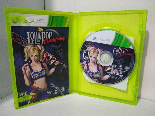 Jogo Lollipop Chainsaw Xbox 360 Mídia Física (completo) (Usado)