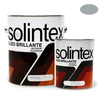 Comprar Pintura Oleo Brillante 500 Gris Claro 560 1\u002F4 Galon Solintex