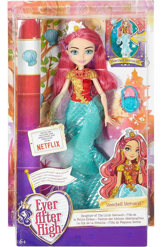 Ever After High Meeshell Mermaid Hija De La Sirenita