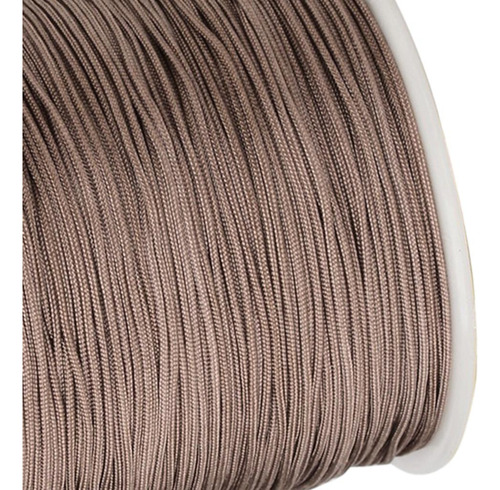 90m / Roll Cuerda De Cordón Para Pulseras De Marrón