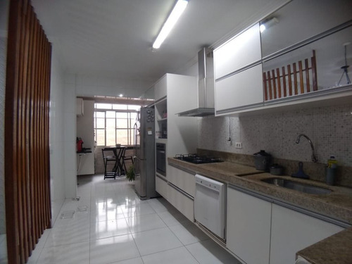 Imagem 4 de 8 de Apartamento Com 3 Dormitórios À Venda, 160 M² Por R$ 795.000,00 - Boqueirão - Santos/sp - Ap3168
