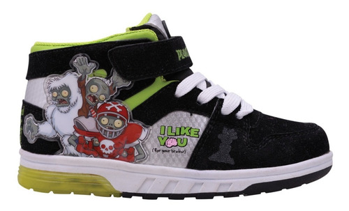 Imagen 1 de 8 de Zapatillas Botitas Plantas Vs. Zombies Con Luces Orig Footy