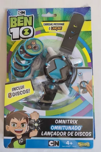 Lançador de Discos - Ben 10 - Omnitrix Omnitunado - Sunny