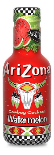 Suco Sabor Melancia Watermelon Arizona Fruit Mix Juice 500ml