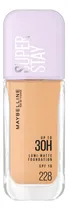 Comprar Base de maquillaje líquida Maybelline Super Stay Lumi - Matte Base de Maquillaje Maybelline Super Stay Lumi-Matte tono 228 - 35mL 35g