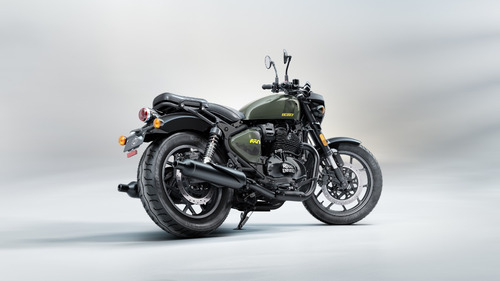 Royal Enfield - Shotgun 650 - (plasma Blue, Green Drill)