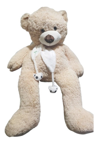 Oso De Peluche Gigante 1.30m Bufanda