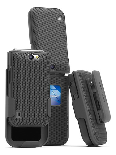 Duraclip Envuelto Diseñado Para Nokia 2720 V Flip Belt Clip