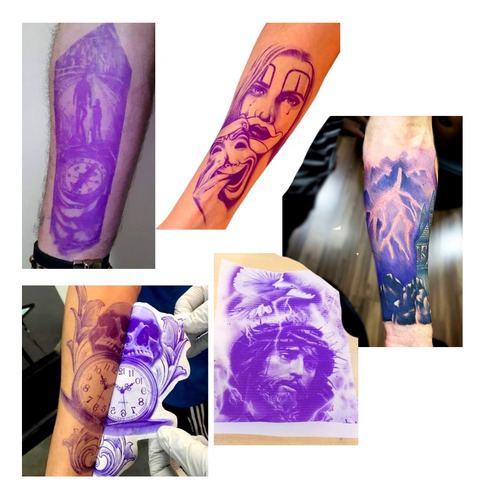 Tinta P Decalque Tatuagem P Impressão Powerink - 1l