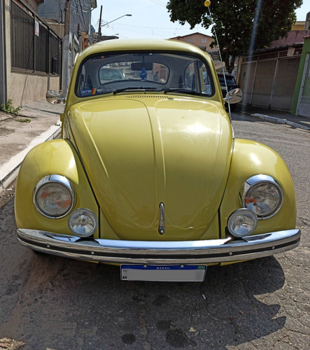 Volkswagen Fusca 1.300l Ano 1977 - Amarelo Java