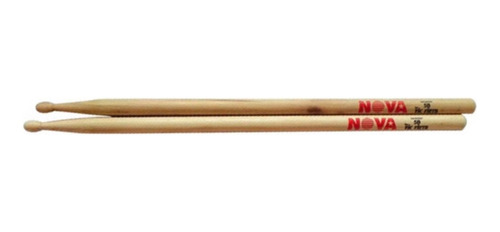 Baqueta Nova 5b Ponta De Madeira N5b Vic Firth