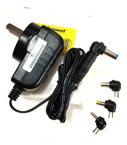 Fuente Switching 9 Volt 1 Amp Ficha Plug Intercambiable