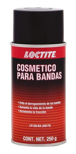 Cosmético Para Bandas Loctite Aerosol 250 Gr Raccons