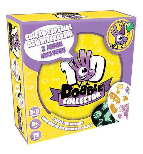 Dobble Collector Edição 10º Aniversário Galápagos Jogos