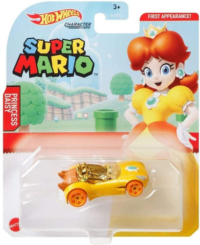 Princesa Daisy Super Mario Hot Wheels Empaque Sellado