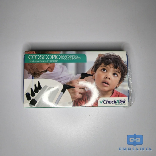 Otoscopio Con Lampara Y Accesorios Checkatek Economico