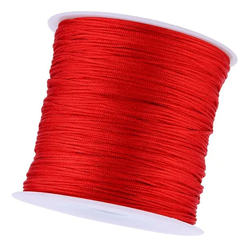 Hilo Cola De Ratón De Nailon 100 M X 0.8 Mm Para Macramé