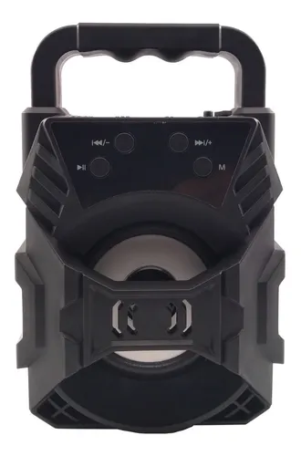 comprar Parlante Portátil Bluetooth Radio Luz Led Excelente Sonido